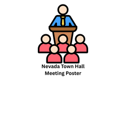 Nevada's Town Hall Meeting Poster thumbnail icon